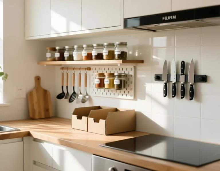 kitchen storage DIY projects